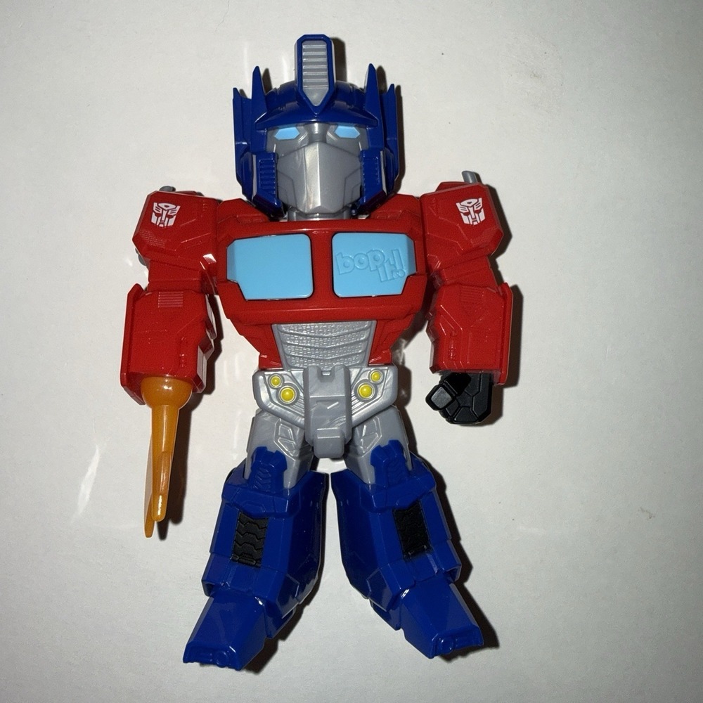 Hasbro Transformers Optimus Prime Bop It! Handheld Electronic Game 2024 - Works!